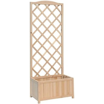 potřeby VERDEMAX dřev.truhlík se stěnou 8109