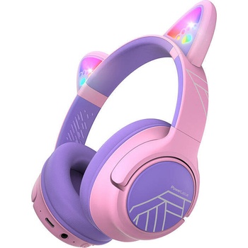 PowerLocus Bobo Cat Ears Wireless Headphones for Kids