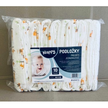 Přebalovací podložky NAPPY 60 x 90 cm 10 ks