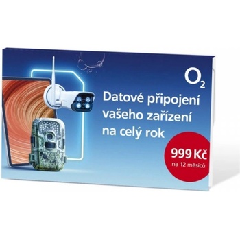 Předplacená datová SIM karta O2 na rok, tarif Předplacený mobilní internet s 50 GB