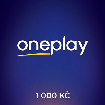Předplacená digitální karta TV Nova - Oneplay 1000 Kč (online kód)