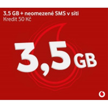 Předplacená karta na data Vodafone