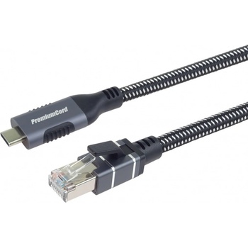 PremiumCord ku31net2 Ethernetový USB-C -> LAN RJ45 10/100/1000 MBIT, 2m