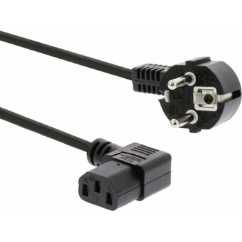 PREMIUMCORD napájecí kabel 230V 2m úhlový 90st, kpsp2-90, 2m