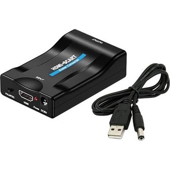 PREMIUMCORD Převodník HDMI 1na SCART 080P s napájecím zdrojem 230V