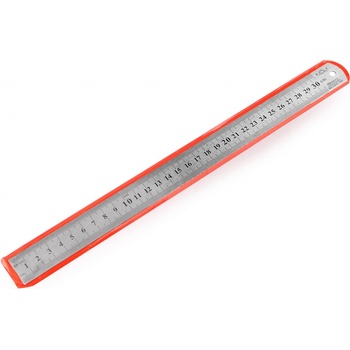 Prima-obchod Kovové pravítko délka 30 cm, barva nikl