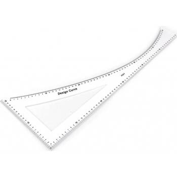 Prima-obchod Krejčovský příložník / pravítko délka 60 cm, barva bílá