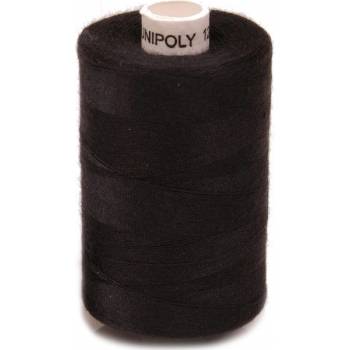 Prima-obchod Nitě Pes UNIPOLY 120 návin 1000m tex 14x2, barva Černá