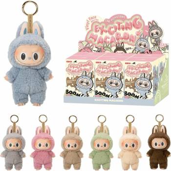 Přívěsek na klíče Labubu Blind box V1 Exciting Macaron edition
