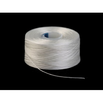 Pro Háčkování Nit Superlon bílá