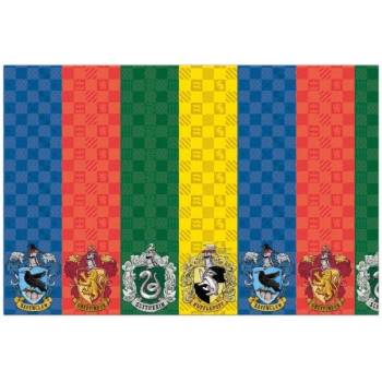 Procos Papírový ubrus Harry Potter Hogwarts Houses 120x180 cm