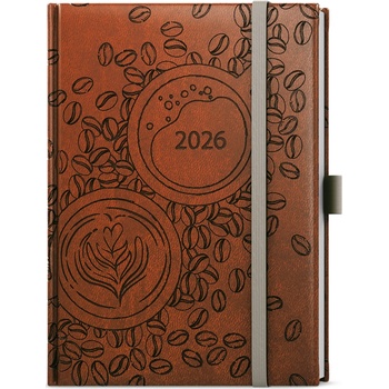 Prokop Vivella extra B6 Týdenní 2026 hnědá Káva