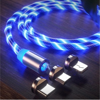Pronett XJ4312 Magnetický USB nabíjecí 3v1 LED