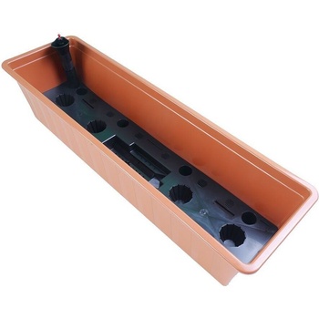 Prosperplast Balcony Truhlík samozavlažovací 60 x 18 x 14 cm terakota