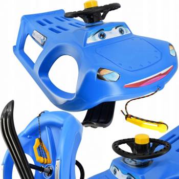 Prosperplast sáně Zigi Zet control modrá