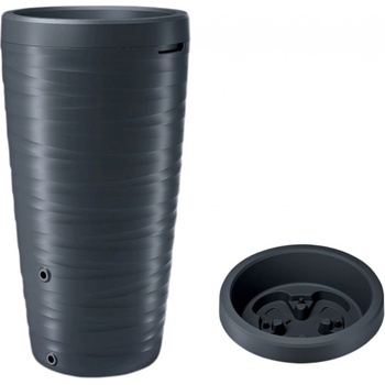 PROSPERPLAST Sud na dešťovou vodu MAZE antracit 240l