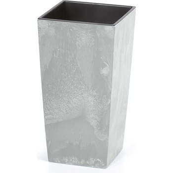 Prosperplast Urbi Square Květináč 40 x 40 x 75 cm šedý