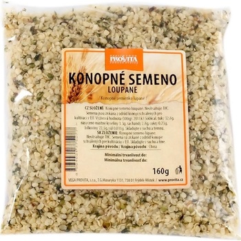 Provita Semena konopná loupaná 160 g
