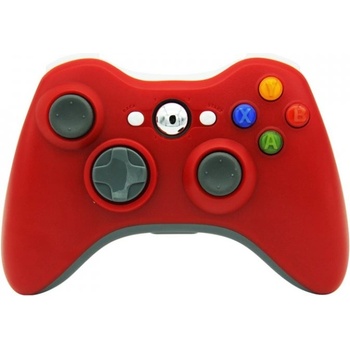 PSko bezdrátový ovladač pro Xbox 360 červený 13312