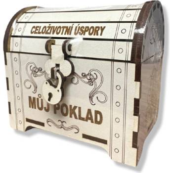ptakoviny.cz Pokladnička - Truhla- Celoživotní úspory