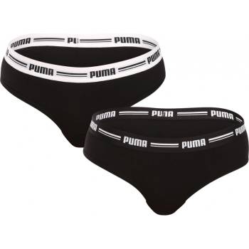 Puma 2PACK dámské kalhotky brazilky 603043001 011 černé