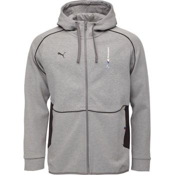 Puma BMW M MOTORSPORT hooded SWEAT mikina šedá