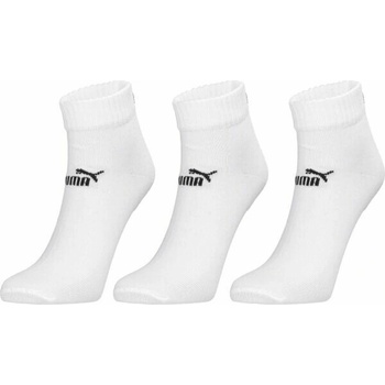 Puma ELEMENTS PLAIN QUARTER 3P bílá