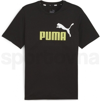 Puma ESS+ 2 Col Logo Tee černá