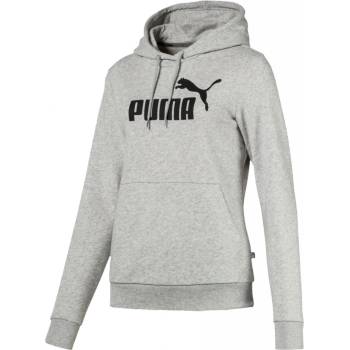 Puma essential Logo Hoody TR šedá