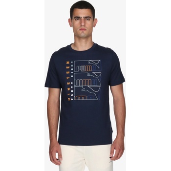 Puma GRAPHICS triPLE LOGO TEE 680173-01 BLACK