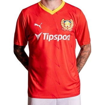 Puma Home Jersey Zbrojovka Brno fotbalový dres červená