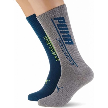 Puma pánské ponožky Seasonal Sportwear Socks zelená