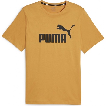 Puma pánské tričko ESS LOGO TEE s 58666795 Oranžový