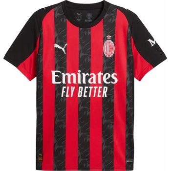 Puma pánský domácí zápasový dres AC Milan 25/26 Authentic černo-červený