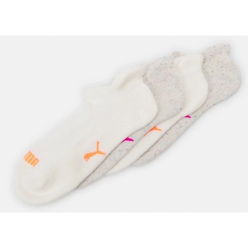 Puma ponožky Wmns Sneaker 4-Pack Ecom Oatmeal bílá
