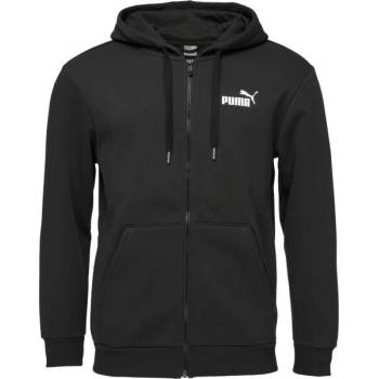 Puma POWER GRAPHIC FULL ZIP HOODIE FL mikina černá