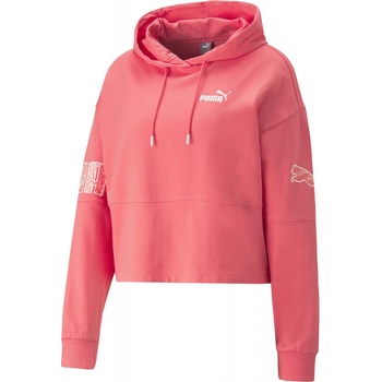 Puma Puma dámské mikina POWER COLORBLOCK SUMMER HOODIE 67406863 Oranžový