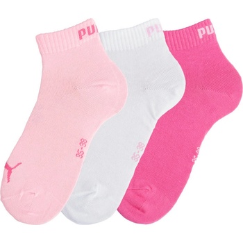 Puma Quarter Plain 3P 906978 09 růžová