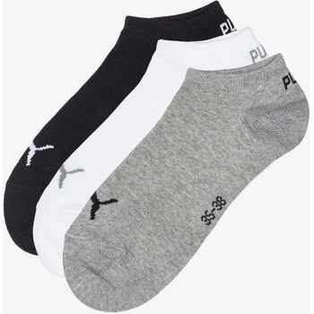 Puma SNEAKER PLAIN 3P 906807-15 šedá