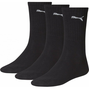 Puma Sport Crew Socks Adults 3 pack Black