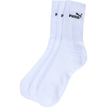 Puma SPORTOVNÍ ponožky 3 PACK OUTLETS BÍLÁ