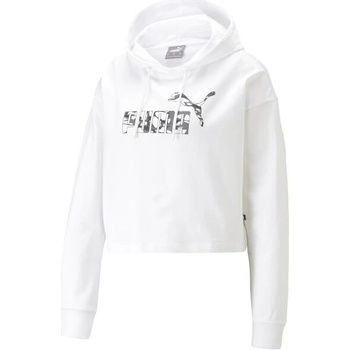 Puma SUMMER SPLASH HOODIE dámská mikina bílá