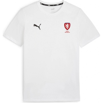 Puma tričko Česká republika bílé