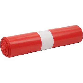 Pytlík Pytle tříděný odpad LDPE 120l 50µm 25ks červené