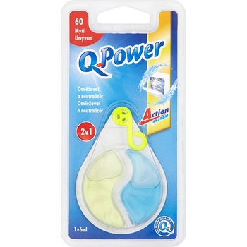 Q-power osvěžovač a neutralizér 2v1 do myčky 6 ml