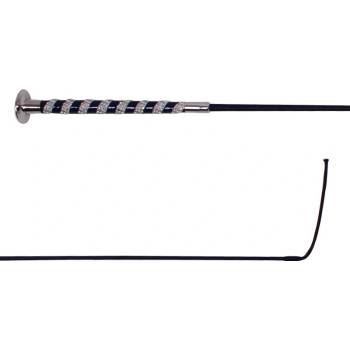 QHP Drezurní bič Crystal černý