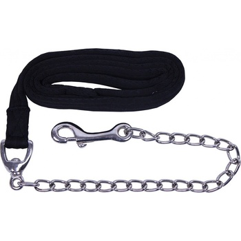 QHP Vodítko s řetízkem černé