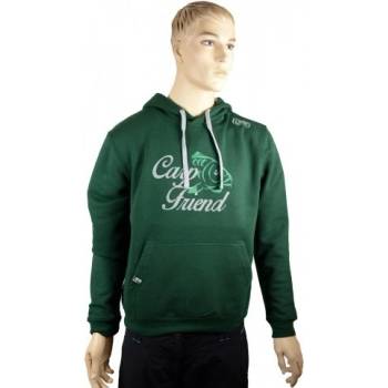 R-SPEKT Mikina s kapucí Carp Friend deep green