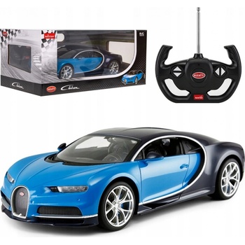 Rastar RC auto Bugatti Veyron Chiron RTR modrá 1:14