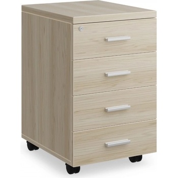 Rauman SimpleOffice 40 x 48 cm 4 zásuvky dub světlý